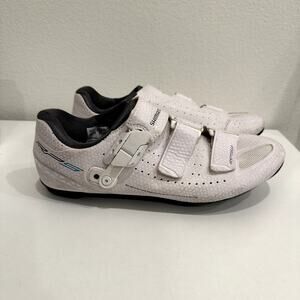 Shimano Women's White Size 8.5 Cycling Shoes SH-RP500-W